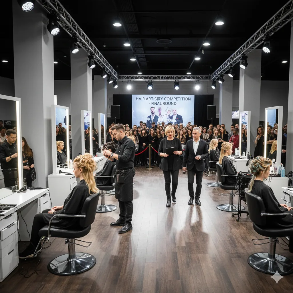 Participations au concours de coiffure