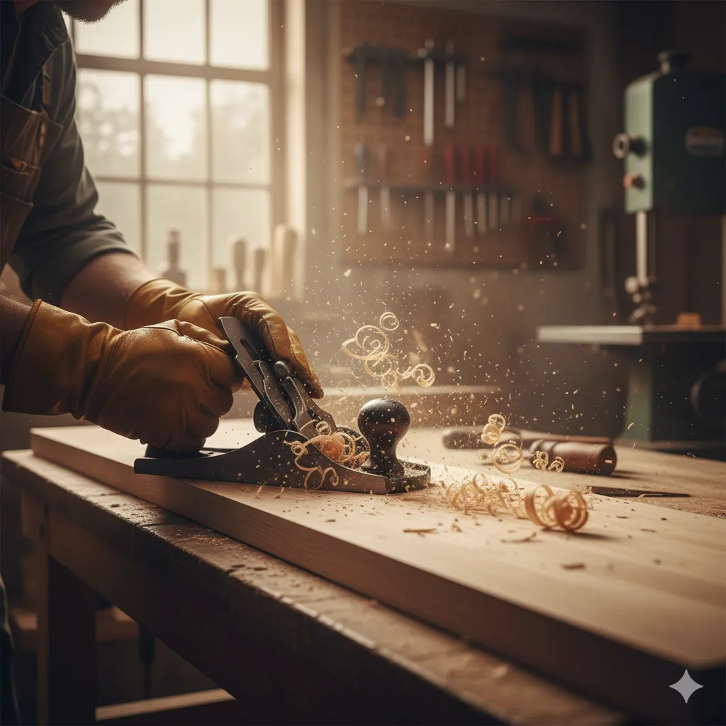 Chaque geste révèle le savoir-faire artisanal, entre tradition et outils modernes