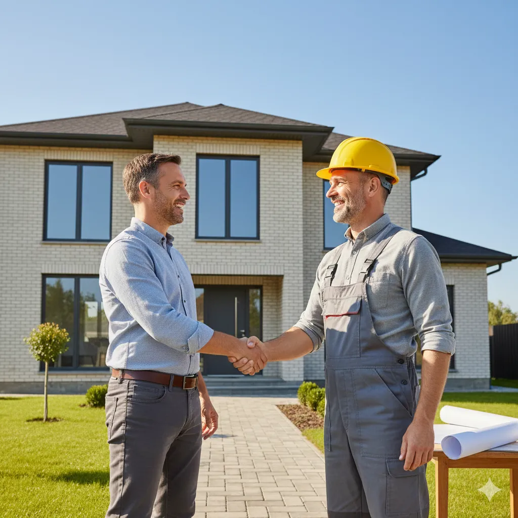 Encore un chantier terminé et un client satisfait