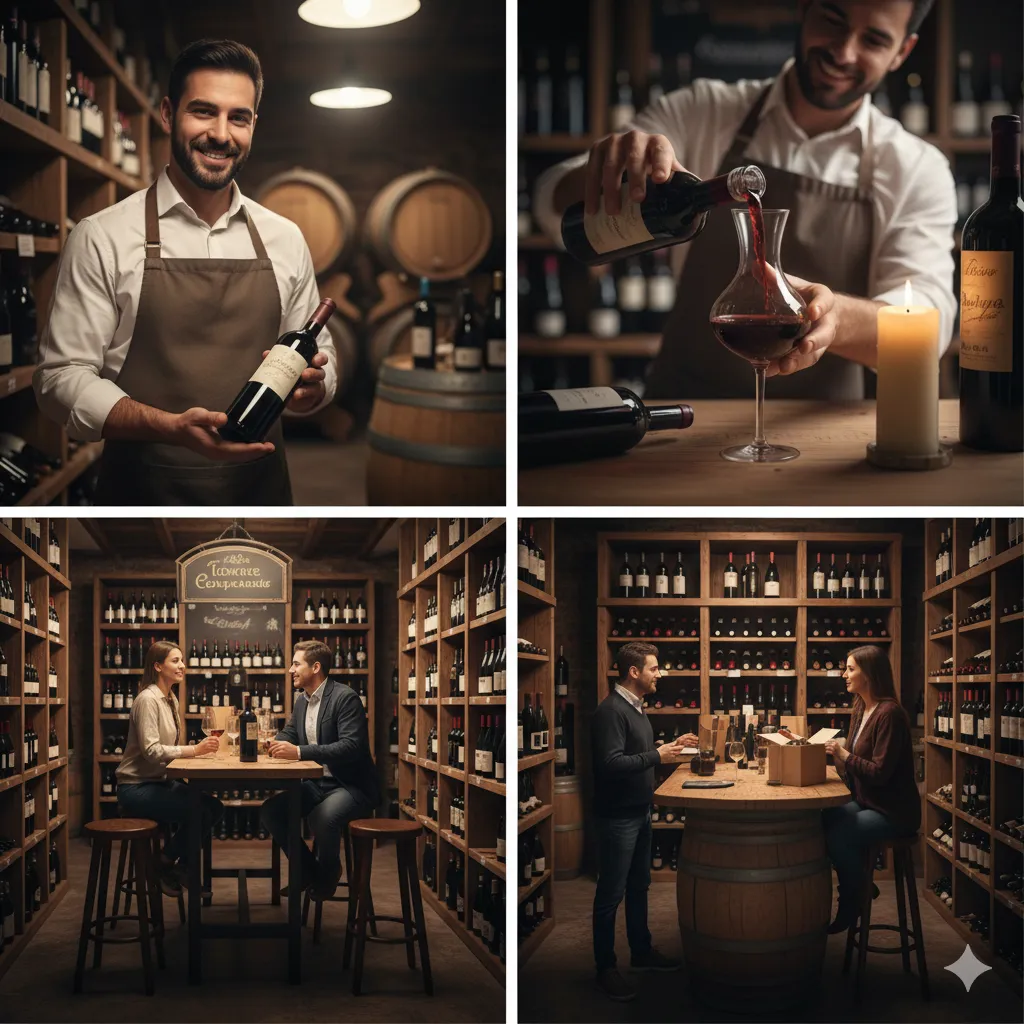 des dégustations privées dans un cadre privilégié