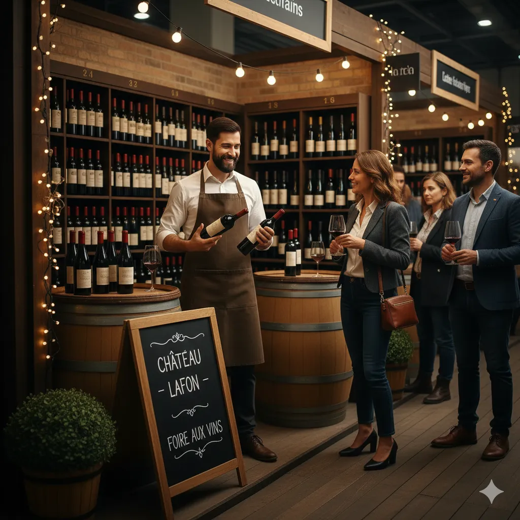 Venez nous recontrer à l'occasion de la foire aux vins